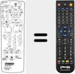 Ersatzfernbedienung f&uuml;r RCT 446