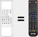 Replacement remote control for 39 CAN