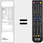 Replacement remote control for REMOTE COMMANDER