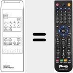 Replacement remote control for REMOTE COMMANDER