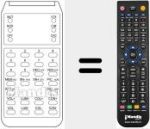 Ersatzfernbedienung für SDA 200