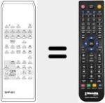 Ersatzfernbedienung f&uuml;r SHP 501