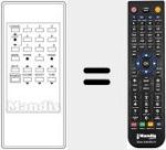 Ersatzfernbedienung f&uuml;r SL-500