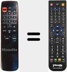 Ersatzfernbedienung für TSR 200