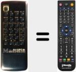 Ersatzfernbedienung f&uuml;r ST 8