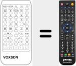 Ersatzfernbedienung f&uuml;r T 26912