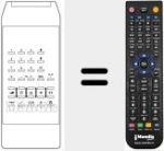 Ersatzfernbedienung für T 859