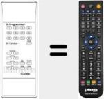 Ersatzfernbedienung für TC230D