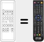 Replacement remote control for TM 90 OSD