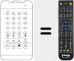 Ersatzfernbedienung f&uuml;r TRD