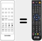 Ersatzfernbedienung f&uuml;r TV 5 MONO