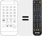 Ersatzfernbedienung für US 16