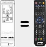 Replacement remote control for 108 000 500