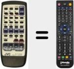 Replacement remote control for RM-RXVB 90 E (QAL0066003)