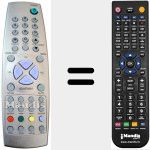 Ersatzfernbedienung f&uuml;r RC 11 P 27