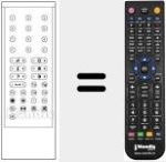 Ersatzfernbedienung f&uuml;r RC 1000