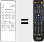 Replacement remote control for RC 85