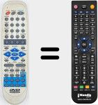 Ersatzfernbedienung f&uuml;r JX-2006A