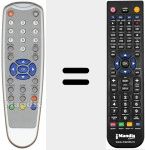 Ersatzfernbedienung f&uuml;r RC 1227