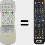 Ersatzfernbedienung f&uuml;r RC111312000