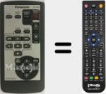 Ersatzfernbedienung f&uuml;r N2QAEC000012