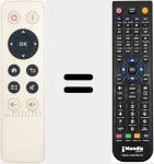 Ersatzfernbedienung f&uuml;r RM-IR002