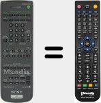 Ersatzfernbedienung für RM-PE300
