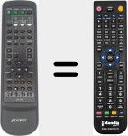 Ersatzfernbedienung für SR-167