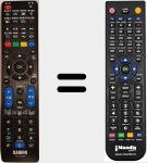 Ersatzfernbedienung f&uuml;r RC-327ST