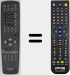 Ersatzfernbedienung für SR-62A