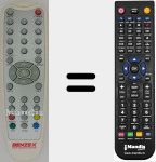 Replacement remote control for BEN002