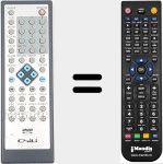 Replacement remote control for CHIL001