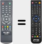 Replacement remote control for NX-DT30