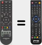 Ersatzfernbedienung für RCU-200