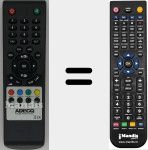 Replacement remote control for REMCON1488