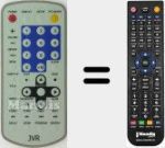 Ersatzfernbedienung f&uuml;r REMCON1569