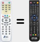 Ersatzfernbedienung f&uuml;r REMCON1943