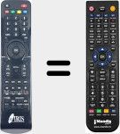 Replacement remote control for REMCON1981