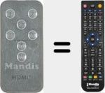 Ersatzfernbedienung für WEEE (REMCON2078)