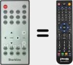 Ersatzfernbedienung für STAR001