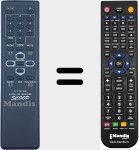 Replacement remote control for TXT SC-400