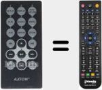 Ersatzfernbedienung für AXI001