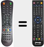 Ersatzfernbedienung für 02-26LED115B4