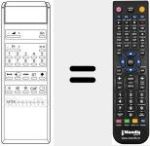 Ersatzfernbedienung für REMCON046