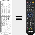 Ersatzfernbedienung für 3F1400033071
