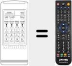 Ersatzfernbedienung für REMCON1275