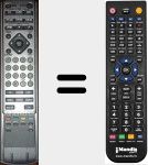 Replacement remote control for NLC30PA