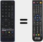 Ersatzfernbedienung f&uuml;r RJ2301E