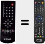 Replacement remote control for L8Z187R