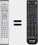 Replacement remote control for AV371DS